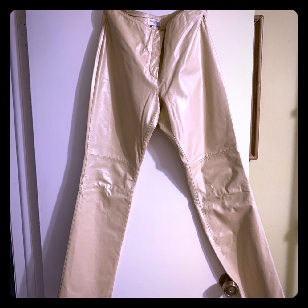 Leather pants